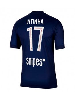 Billige Paris Saint-Germain Vitinha #17 Hjemmedrakt 2025-26 Kortermet